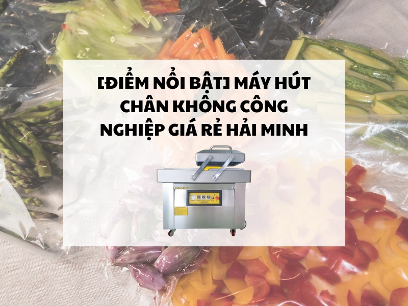 [Điểm Nổi Bật] Máy hút chân không công nghiệp giá rẻ Hải Minh